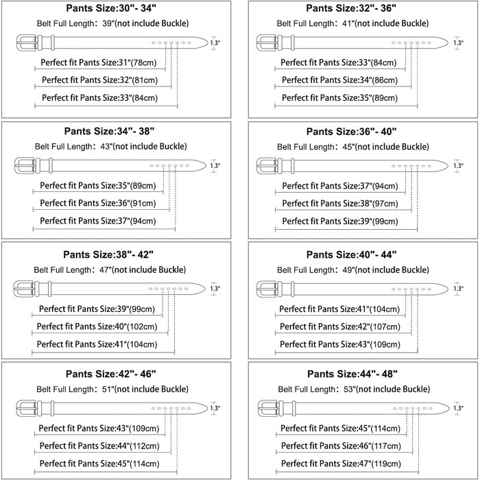 Чоловічий шкіряний ремінь GSG Since 1998 - класичний дизайн, 37 мм, для бізнесу та офіційних заходів, у подарунковій коробці (42-46 дюймів, Темно-червоно-коричневий)