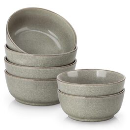 Набір мисок vancasso ANYA для сім'ї (6 шт.), 840 мл, коричневий, з кераміки, стійкий до подряпин, для мікрохвильовки та посудомийної машини