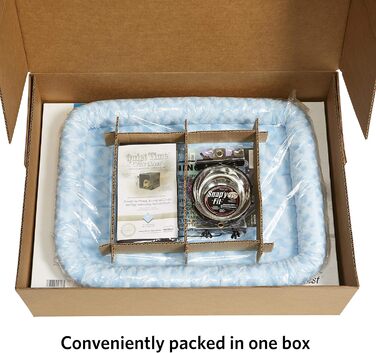 Кія MidWest Homes for Pets iCrate 1522DD-KIT: переносна клітка для собак, блакитна, 62x44x49 см