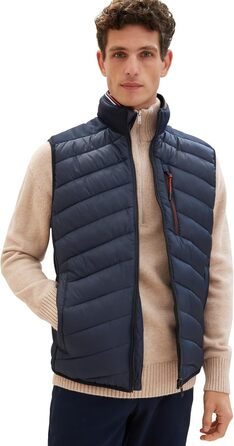 Жилет чоловічий TOM TAILOR, розмір 3XL, колір Sky Captain Blue