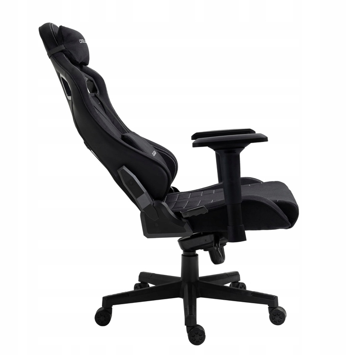 Ігрове крісло Delagear G 808, чорне, оббивка з тканини