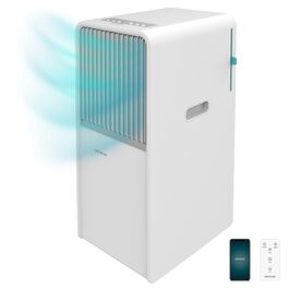 Мобільний кондиціонер Cecotec ForceClima 7550 Style Connected, 7000 BTU, площа охоплення 20 м², пульт, LED-дисплей, 4 режими, 2 швидкості, осушувач повітря, таймер