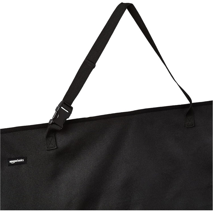 Amazon Basics Auto Seat Cover for Dogs, 119 x 142 cm, Black - Pet Car Seat Protector