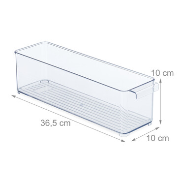 Relaxdays Long Refrigerator Organizer