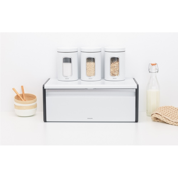 Хлібниця прямокутна BRABANTIA 236709 - Матова сталь