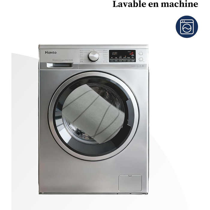 Килимок для ванної кімнати chakme з ефектом пам'яті, антиковзаючий та вбираючий м'який килим у ванну, що переється (60x150 см, сірий)