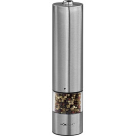 Електрична мельниця Clatronic® для солі та перцю | Керамічний жорно | Регулювання помелу | З підсвіткою | Зручна в використанні | PSM 3004 N