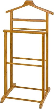 Підставка для одягу HAKU Möbel для чоловіків, бамбук, 48 x 36 x 97 см, скандинавський стиль
