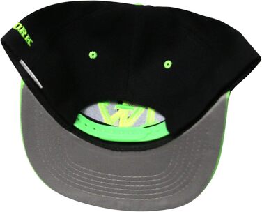 Кепка Snapback New York - сіро-біла, регульований розмір 52-58 см, логотип NY