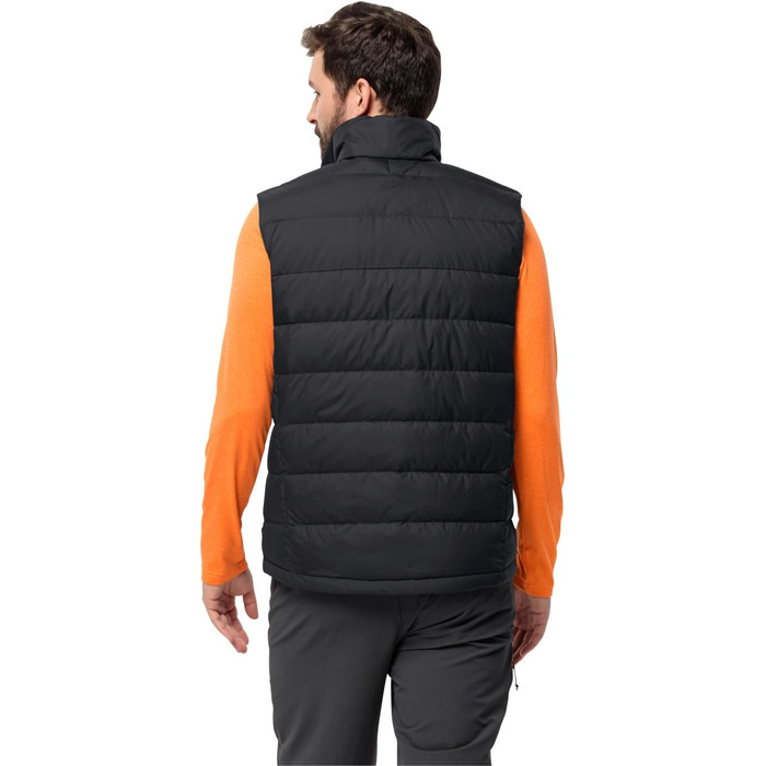 Жилет чоловічий Jack Wolfskin Ather Down M Rds, чорний, XL