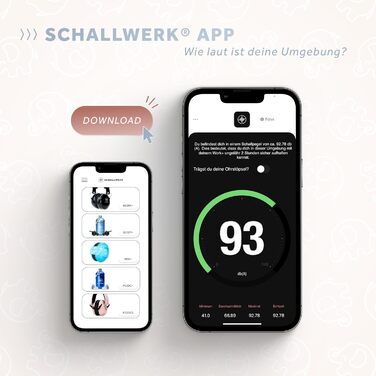 Schallwerk® Kapselgehörschutz Kiddies: навушники шумозахисту для дітей, преміум-якість, блакитний | захист від шуму для повсякденного використання та заходів