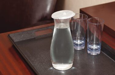 Carlisle 7090307 Cascata Carafe made of shatterproof polycarbonate, 1.5L, clear