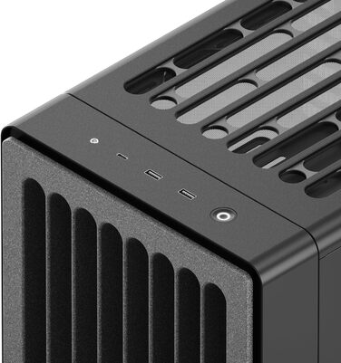 Корпус ПК HAVN BF 360 Flow: Midi-Tower з 3 вентиляторами, посилене охолодження, скло Tempered Glass, чорний