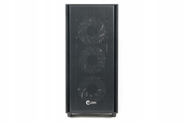 Корпус ZENPC Flow TG Black ARGB Midi Tower, чорний