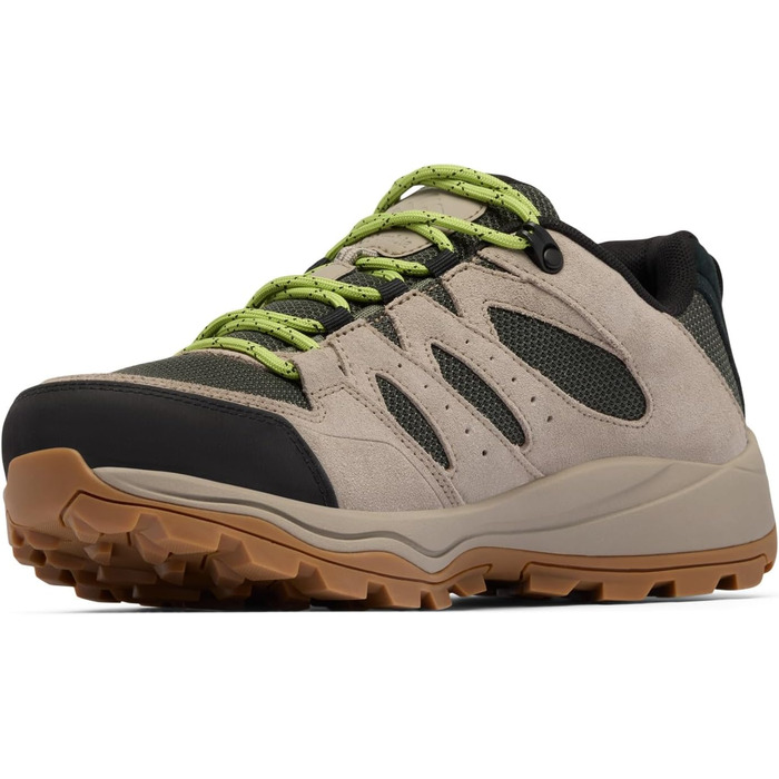 Чоловічі трекінгові черевики Columbia Redmond Iv Low Waterproof Mid Rise, 47 EU, Gravel Napa Green