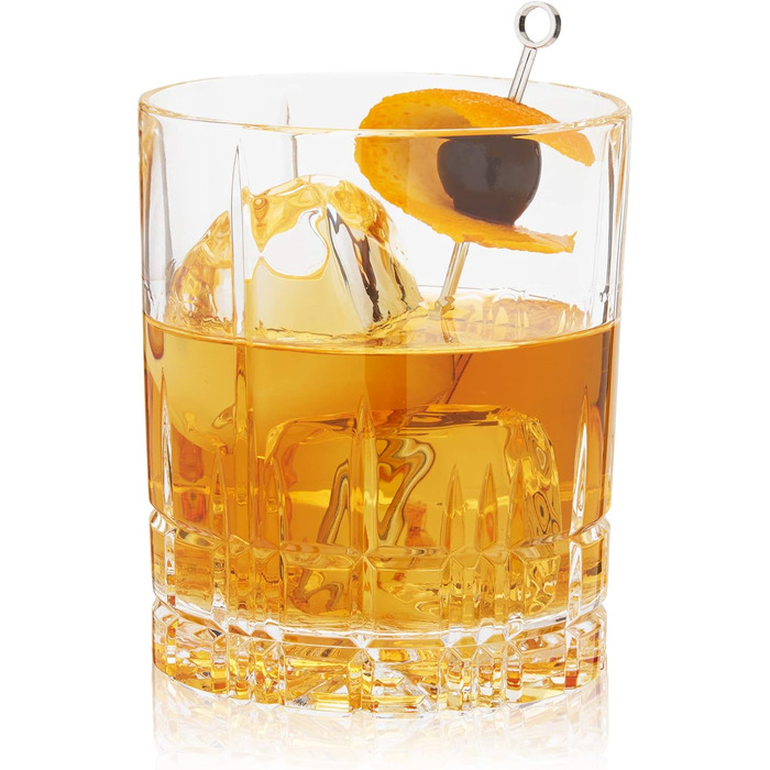 Набір склянок Spiegelau D.O.F. для віскі, 4 шт., 368 мл, Double Old Fashioned, з кришталевого скла