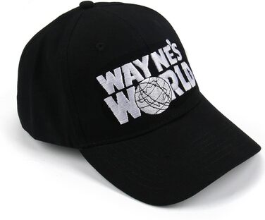 Кепка бейсболка Wayne's World унісекс, з вишитим логотипом, кепка-косплей, для спорту та відпочинку
