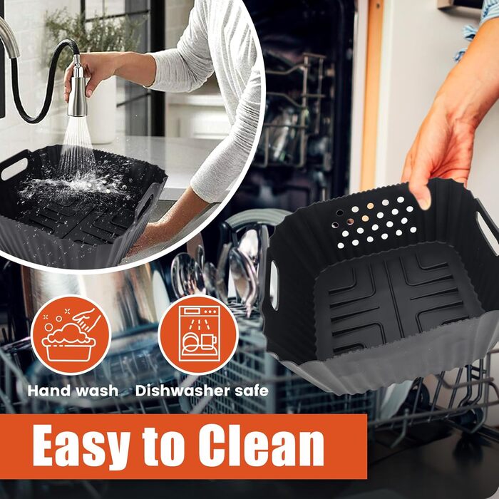 Стійка до нагріву силіконова підставка 48x30 см для фритюрниці, кухонного приладів, кавомашини (сумісна з Ninja, Cosori, Philips Airfryer)