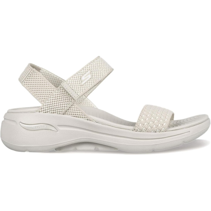Сандалі жіночі Skechers Go Walk Arch Fit Polished Sand - Бежеві (37 EU)