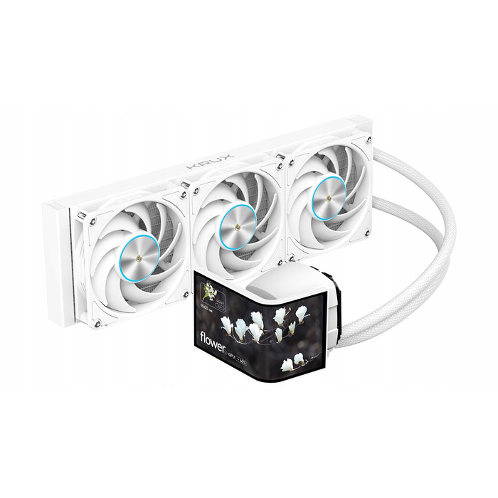 Рідинне охолодження процесора Krux HydroArc 360 White