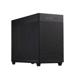 Корпус ASUS Prime AP201 MicroATX чорного кольору (33 літри, підтримка 280/360 мм кулерів, відеокарти до 338 мм, стандартний ATX блок живлення)