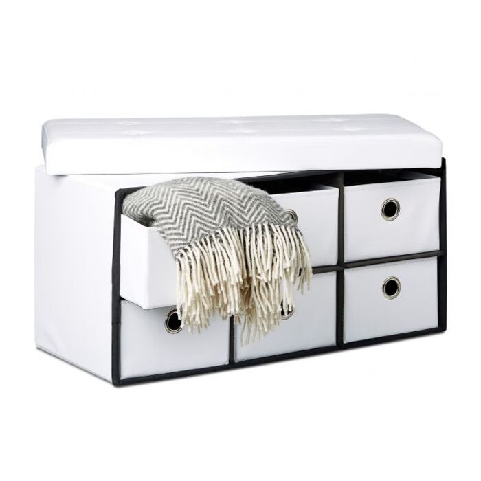 Relaxdays Storage Bench