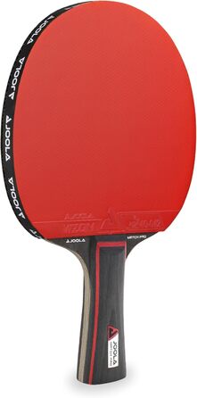 Тенісний стіл Joola Match PRO: схвалений ITTF, універсальний, змагальний стіл для пінг-понгу, 4 зірки, чорний/червоний, товщина гуми 1.8 мм