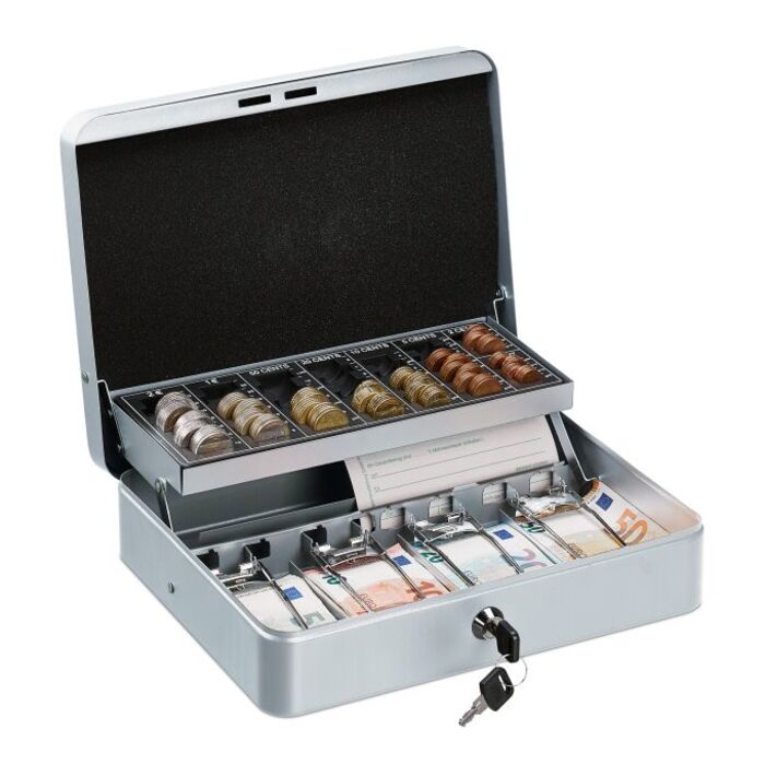 Cash Box з дошкою для підрахунку євромонет