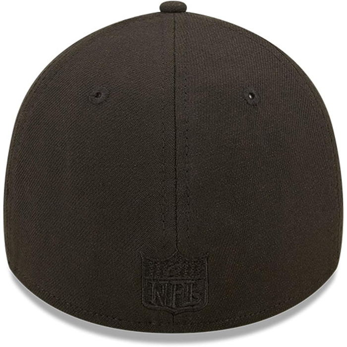 Кепка New Era 39Thirty Stretch Tampa Bay Buccaneers (S-M, Чорна) - Офіційна ліцензійна кепка NFL