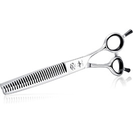 Ножиці для грумінгу собак та котів PURPLEBIRD 7.0 дюймів, вигнуті, з японської сталі 440C, ручна робота
