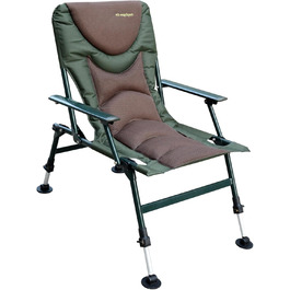 Крісло для риболовлі MK Angelsport 5 Seasons Pro Carpchair – зручне, розкладне, регульоване, до 130 кг