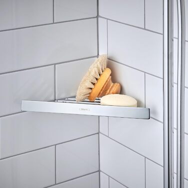 Тримач для мила Hansgrohe AddStoris для настінного монтажу, кошик, хром (41746000)
