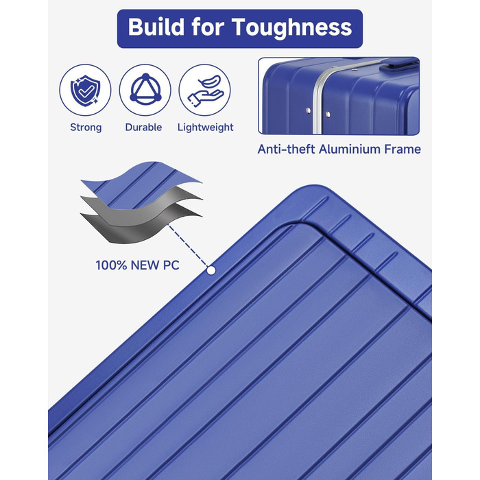 Чемодан ручної об'єм Sea Choice з відділенням для ноутбука 15.6