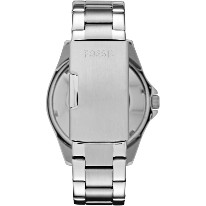 Жіночий годинник Fossil Riley на кварцовому механізмі з хронографом, з нержавіючої сталі або шкіряним ремінцем (сріблястий тон та блискітки, 38 мм)