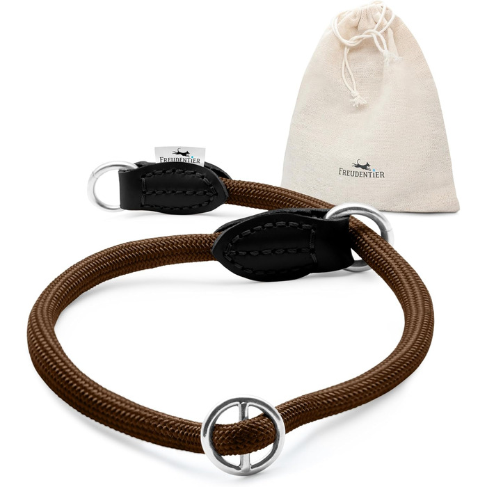 Нашийник для собак Freudentier Zugstopp - для Ретриверів, великих, середніх та малих собак (лісовий зелений)