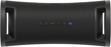 Sony ULT Field 7: Портативна Bluetooth колонка з ULT Bass Boost, 30 год автономії, Powerbank, захист від води/пилу, LED, мікрофон/гітара - Чорний