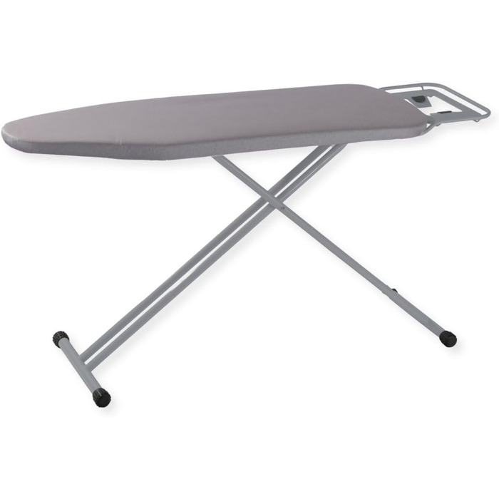 Прасувальна дошка SensaHome – складана, 120x38 см, з підставкою для праски, квітковий принт (світло-сірий)