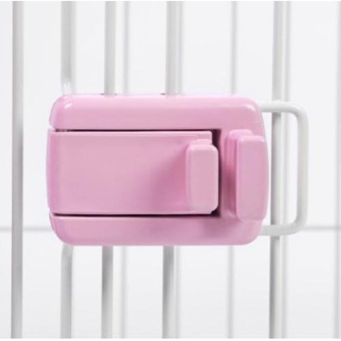 Вольєр для цуценят Iris Ohyama CLS-960 Rosa, 60 см, рожевий. Ідеально для собак та котів, для дому та вулиці