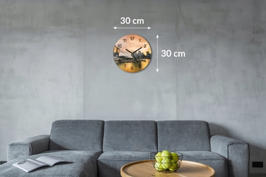 Настінний годинник ArtprintCave багатоколірний, 30 см
