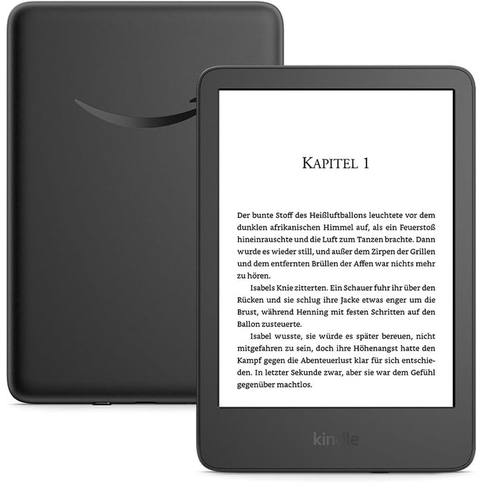 Amazon Kindle 16GB – електронна книга з рекламою, чорного кольору