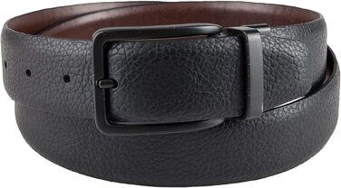 Чоловічий двосторонній ремінь Kenneth Cole REACTION, чорний/коричневий