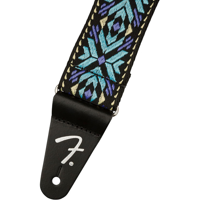 Гітарний ремінь Fender Pasadena Woven - BLUE SNOWFLAKE (один розмір)