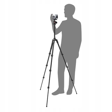 Штатив Manfrotto Befree Advanced Lever, висота 151 см, чорний