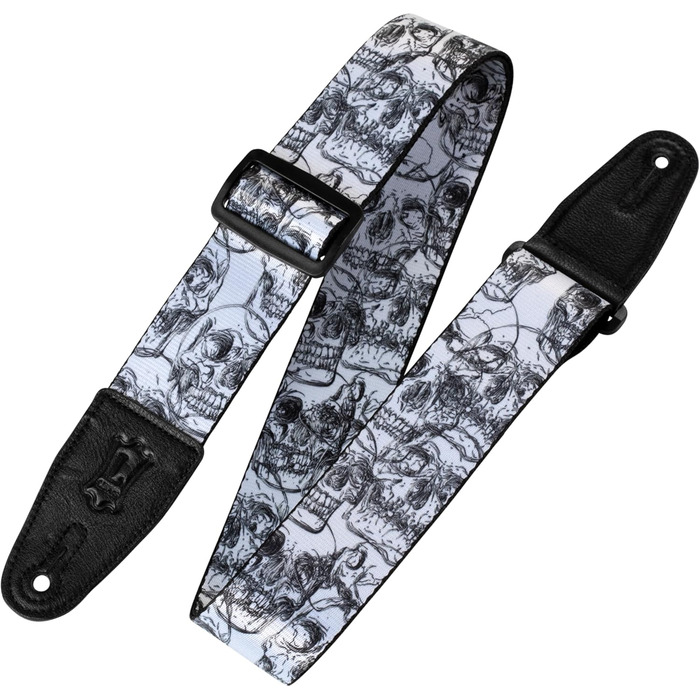 Гітарний ремінь Levy's Leathers Eastern Harmony Series з поліестеру, ширина 5 см (MPD2-016, MPD2-048, Totenkopf)