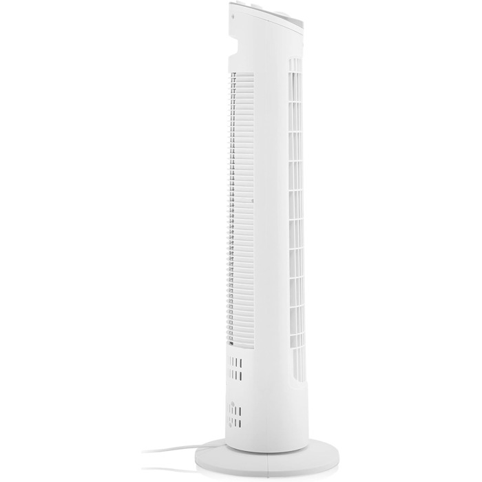 Турбо-вентилятор Tristar VE-5864: 3 швидкості, таймер, кут розхитування 80°, білий