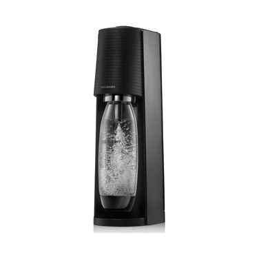 Сифон для газування води SodaStream Terra, чорний + 2 пляшки Fuse по 1л + балон з газом