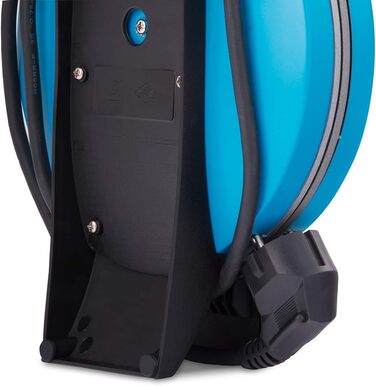 Вафельниця Cloer 1620 для класичних вафель у формі серця, 930 Вт, розмір вафелі 15,5 см, регулювання ступеня прожарювання (Синій, Одинарна)