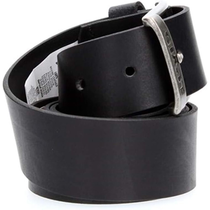 Чоловічий шкіряний ремінь Levi's New Duncan Regular Black, 115 см