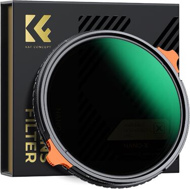 Фільтр K&F Concept Nano-X 37mm 2-в-1: ND та CPL (ND4-ND64)