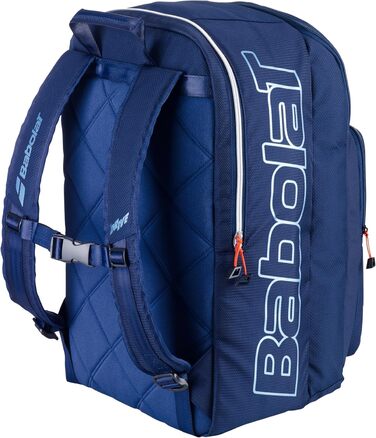 Babolat Kids Tennis Bag - Blue/White/Pink - 2 Compartment with Accessory Pocket